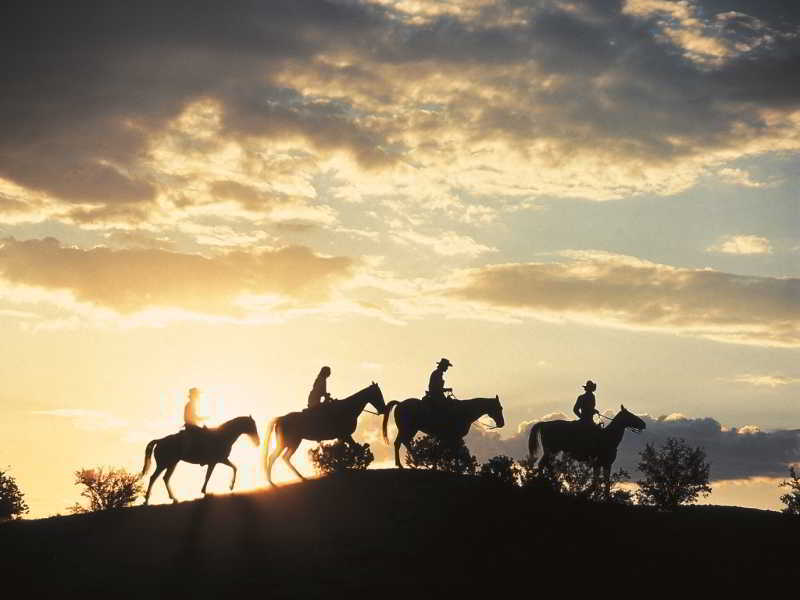 The Bishops Lodge Ranch Resort And Spa Rancho Encantado Bagian luar foto